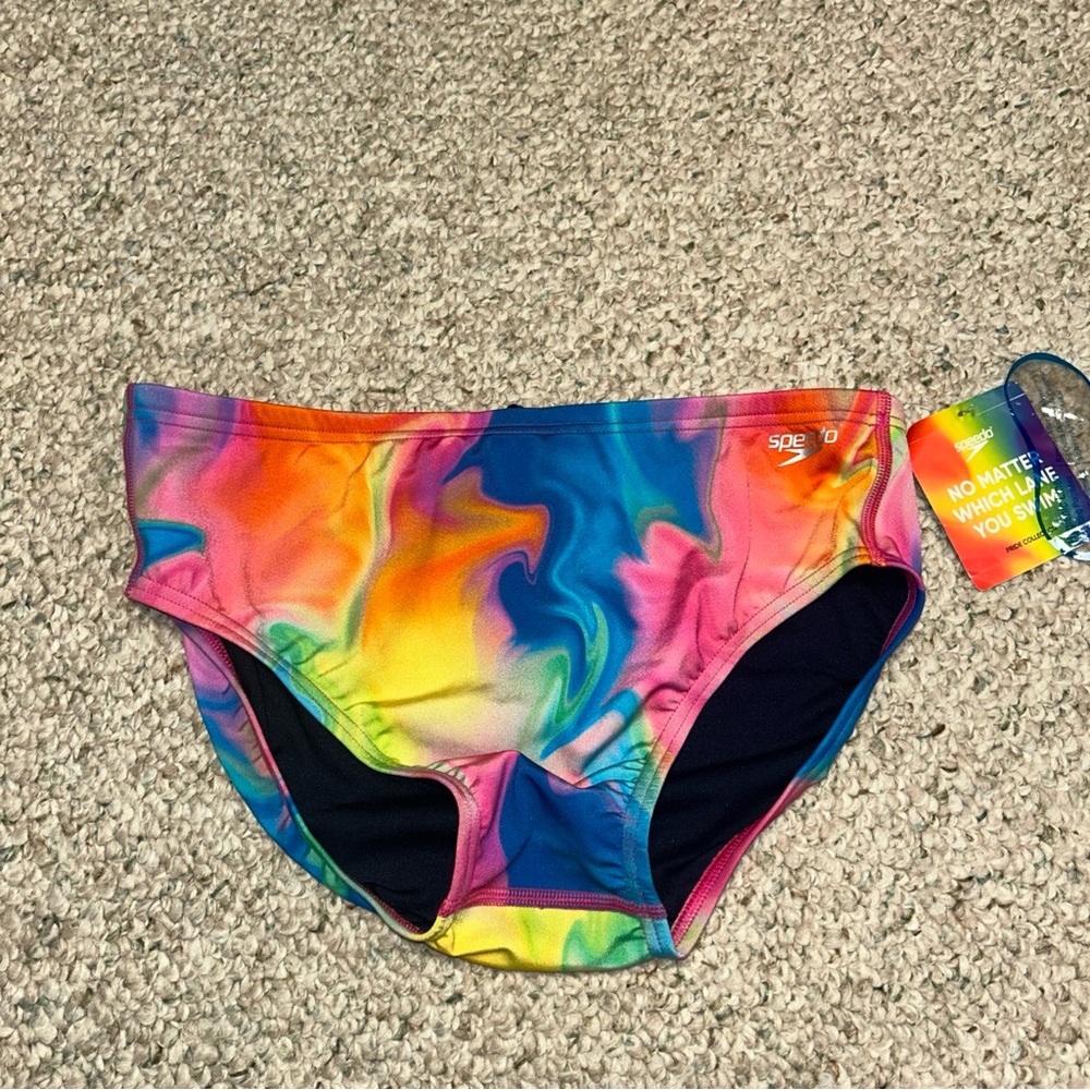 Speedo Pride Men's Swim Briefs NWT 36